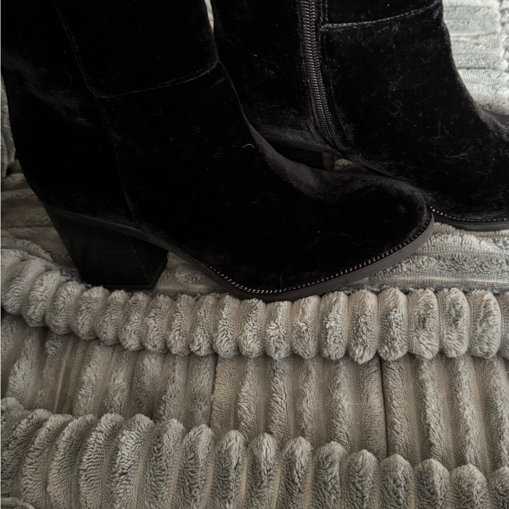 Franco Sarto black velvet - Picture 2 of 5